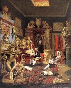 ZOFFANY  Johann Charles Towneley in his Sculpture Gallery Sweden oil painting reproduction
